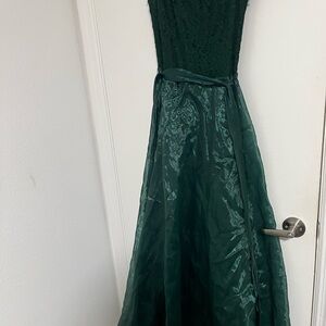 Elegant Green Gown